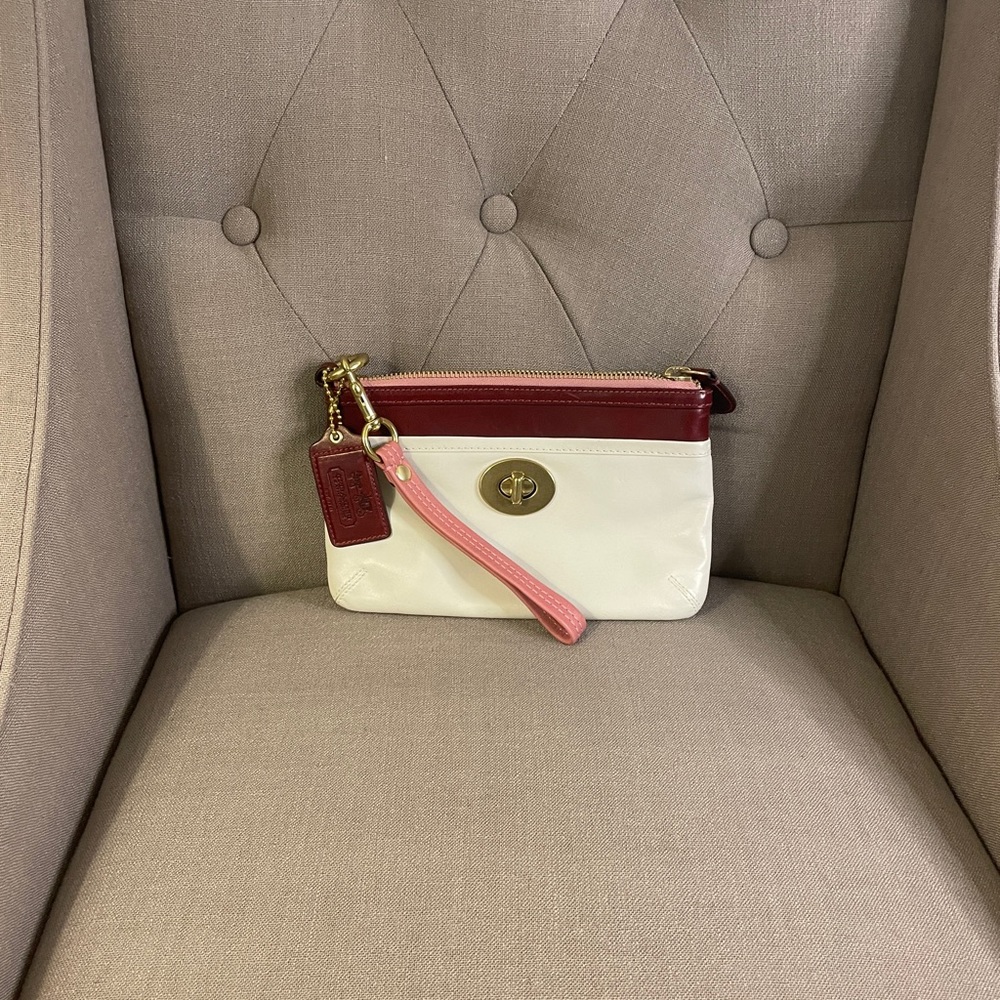 Coach Leather Clutch